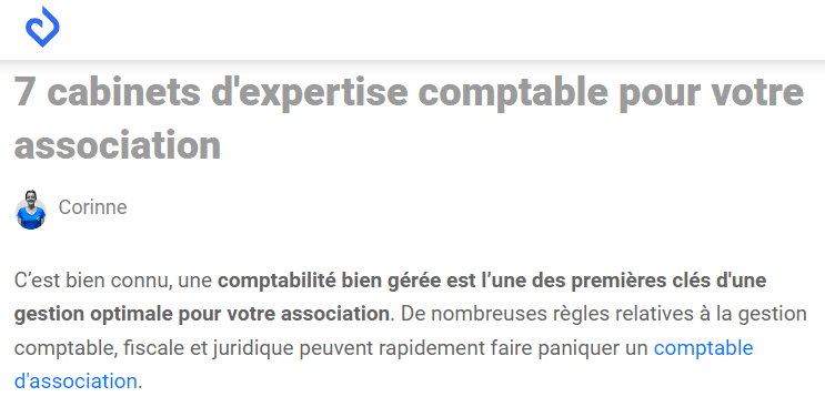 Article Asso Connect